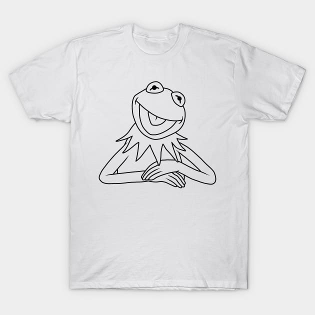 Kermit The Frog T-Shirt by valentinahramov